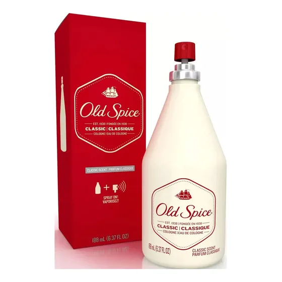 Old Spice Classic Hombre Eau De Cologne Spray 188ml