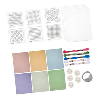 Kit De Set De Material De Hilo De Agua Bordado Soluble En A Kit De Set De Material De Hilo De Agua Bordado Soluble En A
