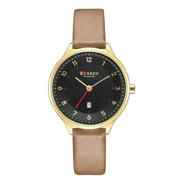  Reloj Elegante De Lujo Para Damas Marca Curren Modelo 9035 