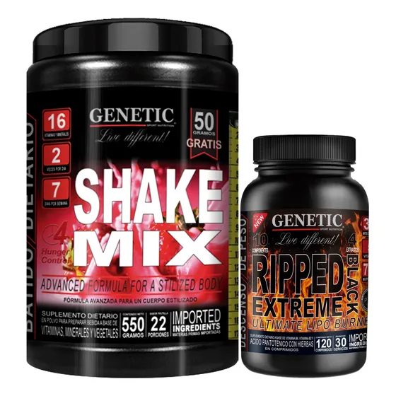 Reemplaza Comida Shake Mix Batido Quemador Hydroxy Max Black