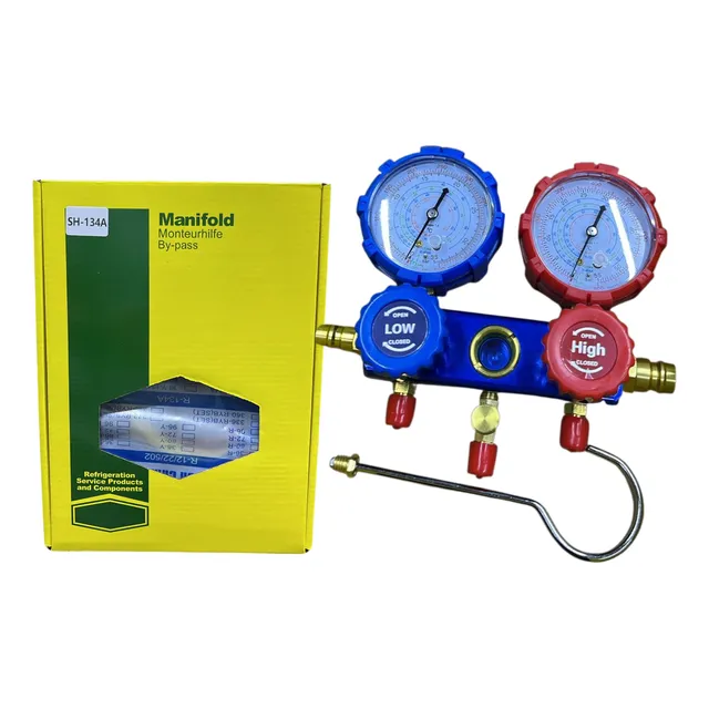 Manometro Refrigeracion Para Gas R-134a Calidad A1