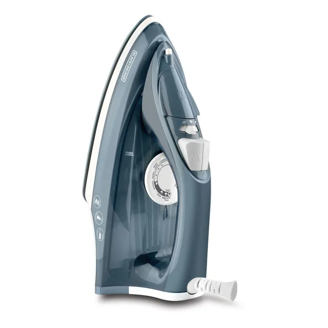 Plancha Vapor Black And Decker Irbd300 Antiadherente Color Gris