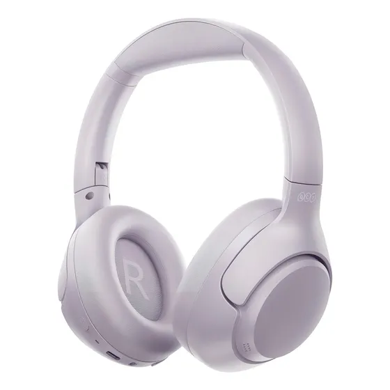 Qcy H3 Anc Audífonos Inalámbricos Gamer Diadema Hi-res Lp Color Violeta