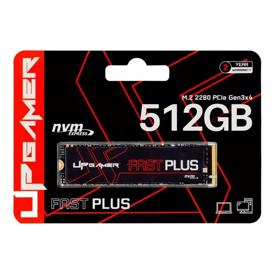 interno UP Gamer Fast plus UP3000 512GB preto