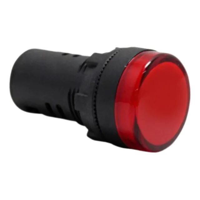 Botão Sinaleiro Led Iluminado 22mm 12v