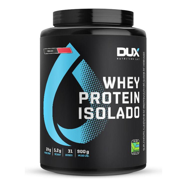 Whey Protein Isolado - Pote 900g Dux Nutrition Whey Protein Isolado - Pote 900g Dux Nutrition