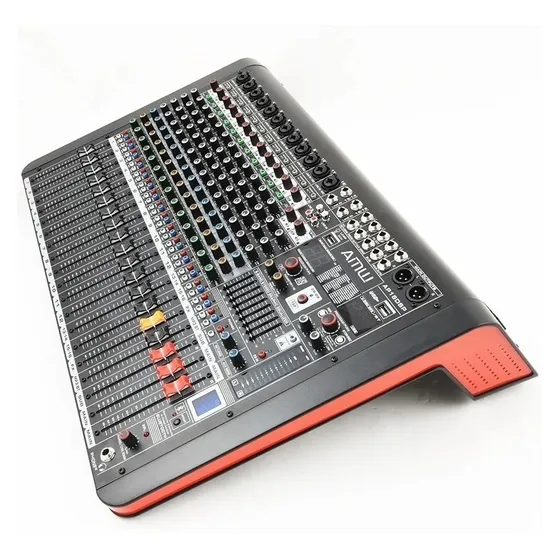 Mesa De Som Amw Custom Ap16 Dsp 16 Canais Efx 32b Mp3 Grava