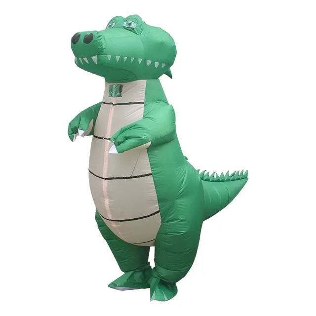 Disfraz Inflable De Cocodrilo Para Adulto Purim Halloween