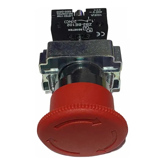 5 Paros De Emergencia 22 Mm