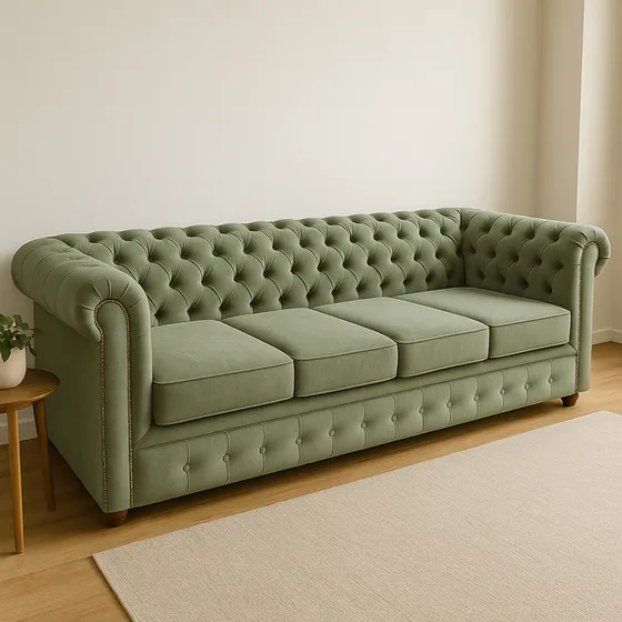 Sillon Chester 4 Cuerpos Entrega Inmediata Varios Liso