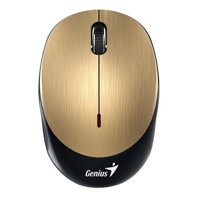 Mouse inalámbrico recargable Genius NX-9000BT gold