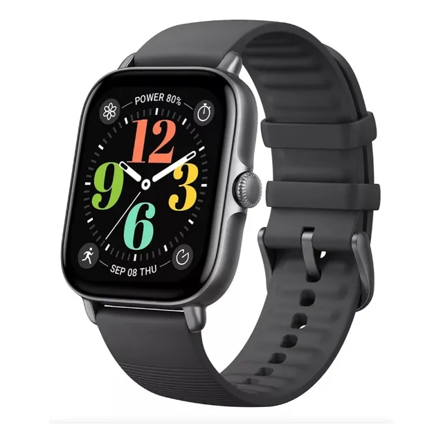 Reloj Inteligente Amazfit Gts 4 Mini Smartwatch Negro Color De La Caja Aluminio/negro