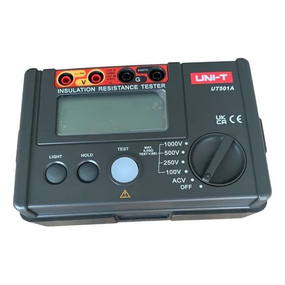 Medidor Digital Resistencias Aislamiento Megger Uni-T Ut501a