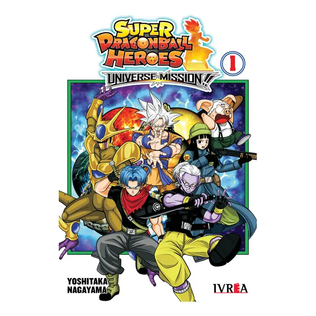 Super Dragon Ball Heroes 01 Universe Mission Manga Original