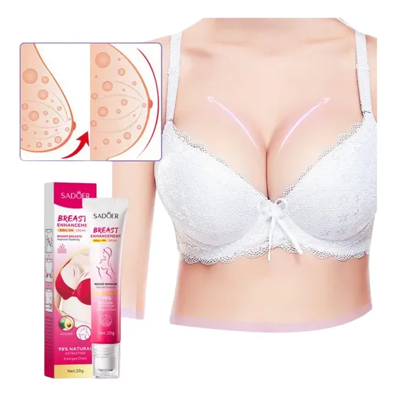 Crema Y Masajeador Aumenta Busto Tonifica Aumenta Talla