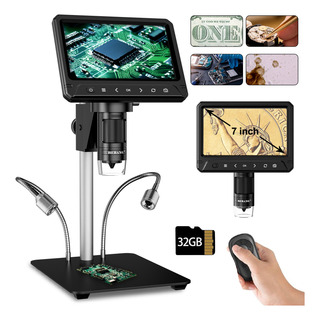 Bebang Microscopio Digital 7 Lcd Telecontrol 1200x Usb Bebang Microscopio Digital 7 Lcd Telecontrol 1200x Usb