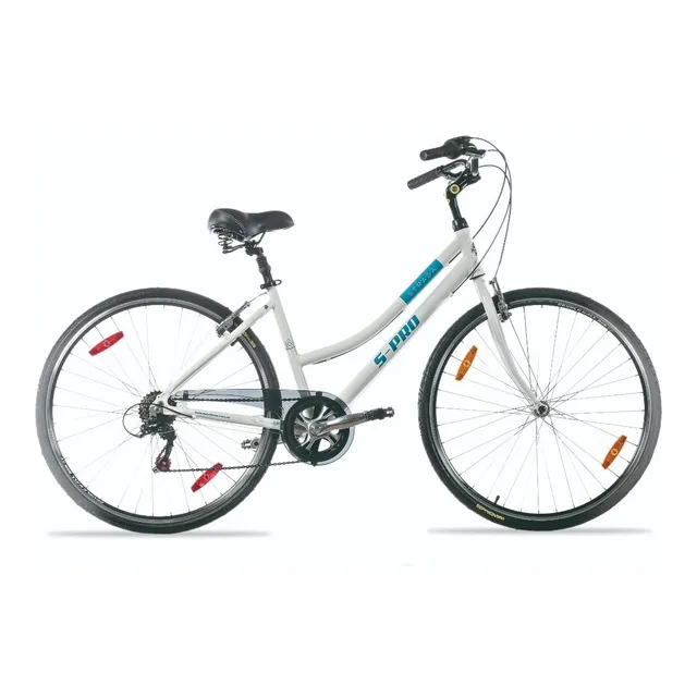 Bicicleta S-pro Strada Lady Aluminio Rod 28 7 Vel. Shimano 