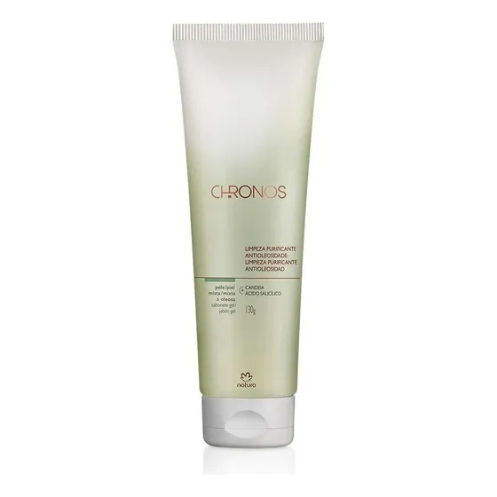 Limpieza Purificante Antioleosidad Chronos Natura 130g