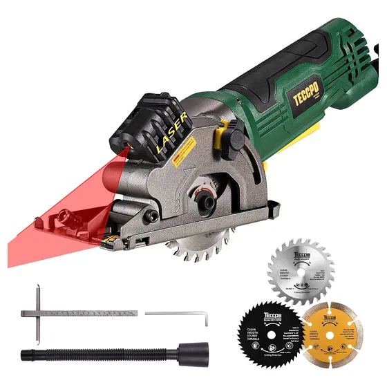 Mini Sierra Circular, Teccpo 4.8amp Sierra Circular Compa...
