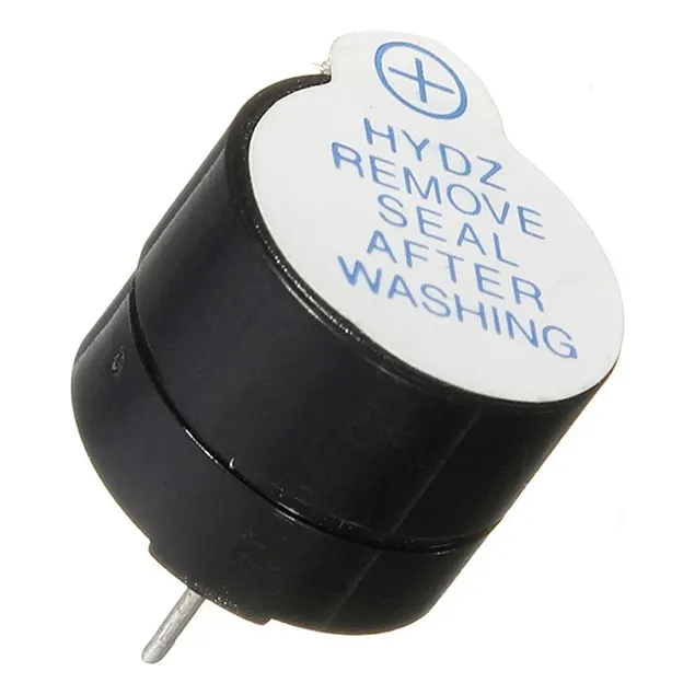 2x Buzzer 5v (4 A 7v) Activo Con Oscilador 85db Diametro