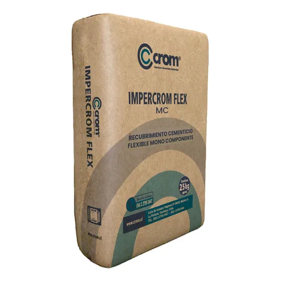 Impercrom Flex Mc Impermeabilizante Monocomponente Saco 25kg