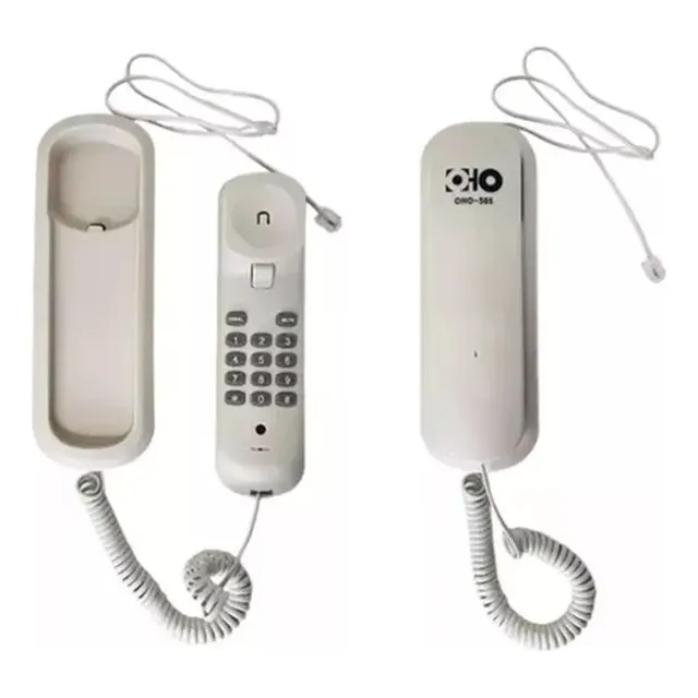 Teléfono Oho-505 Fijo Montable En Pared Mesa Escritorio