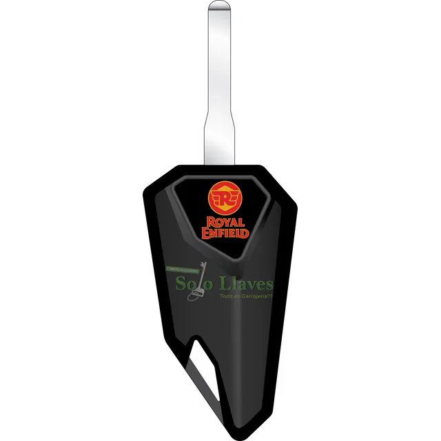 Llave Lujo Tipo Navaja Para Motos Royal Enfield Regata Logo