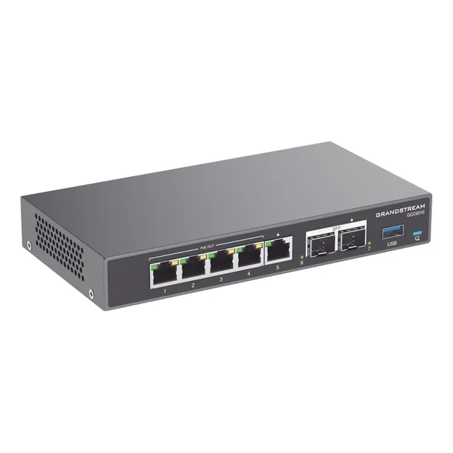 4 En 1: Firewall Router Pbx Ip 5 Ptos 4 Poe 2 Puertos Sfp