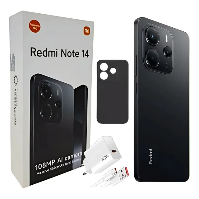 Xiaomi Redmi Note 14 256gb 8gb Ram 108mp 5500mah 4g Dual Sim
