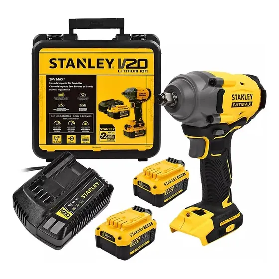 Llave De Impacto Stanley Sbw920m2k-b3 Brushless 1/2 20v