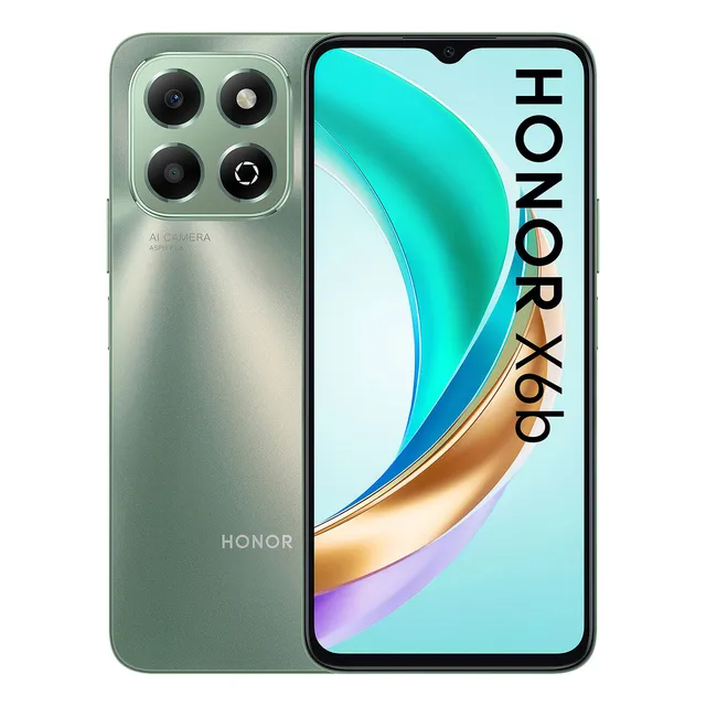 Honor X6b 4g 128 Gb Verde Foresta 4 Gb Ram Cámara 50mpx Carga Rápida 35w