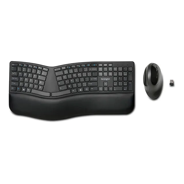 Combo Teclado/mouse Pro Fit Ergo Inalambrico - Kensington Color del teclado Negro