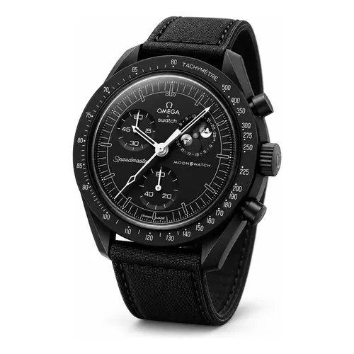 Relógio Omega x Swatch Mission to the Moon Moonshine Gold Edition