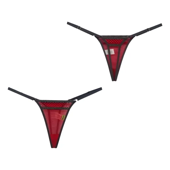 Calcinha Fio Dental Com Transparência  Bumbum Aberto Quente