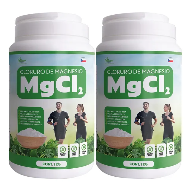 Cloruro De Magnesio 100 % Puro X 2 Kilos