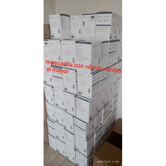 Mascarilla Kn95 Con Válvula