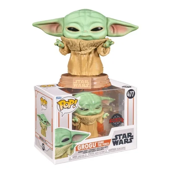 Funko Pop Star Wars Mandalorian Grogu Exclusivo 477