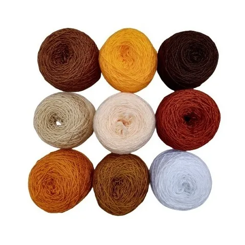 Kit 9 Hilos Acrílicos Coral Crochet X 50gr Grosor:1mm Tejer