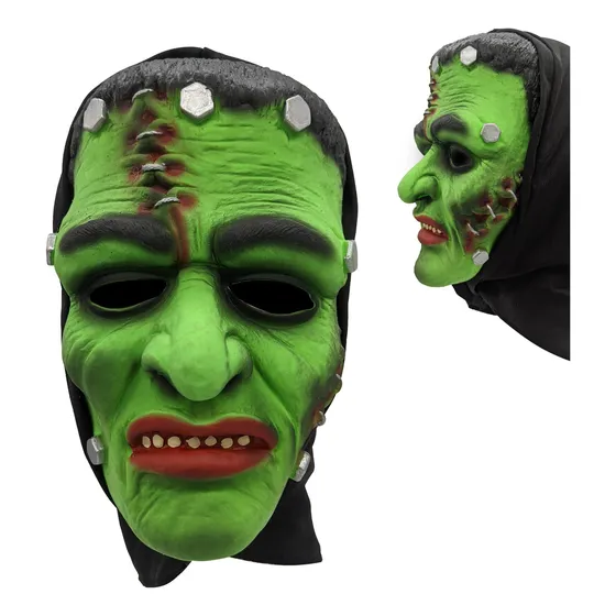Mascaras Halloween Festa Fantasy Terror Cosplay Com Capuz