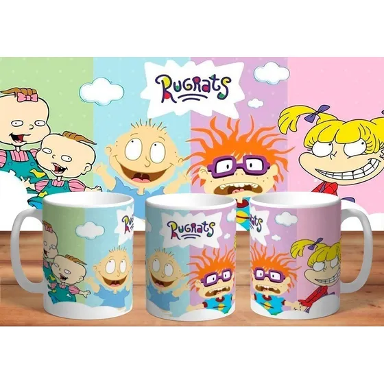 Taza De Ceramica Sublimada: Los Rugrats