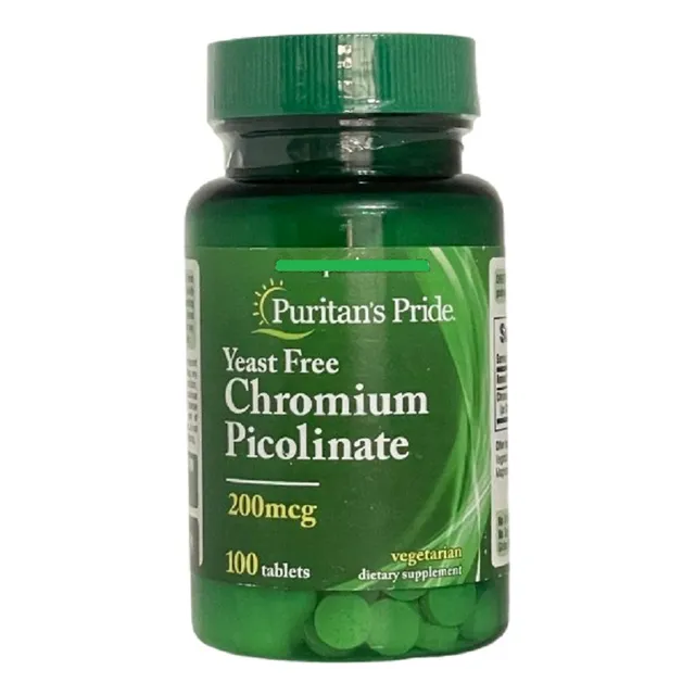 Chromium Picolinate 200mcg  100tabs Puritan´s Pride