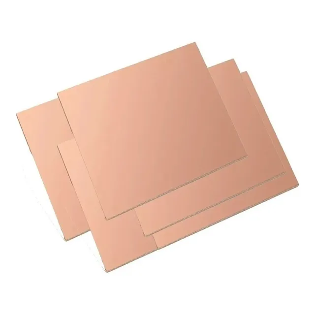 5 Piezas De Placa Fenolica Cobre Pcb 5x5cm Circuito Impreso