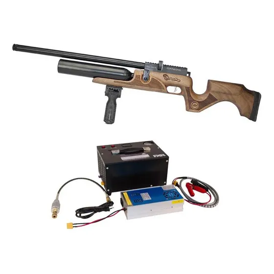 Carabina Pcp Puncher Bighorn 12 Tiros 5.5 + Compressor 