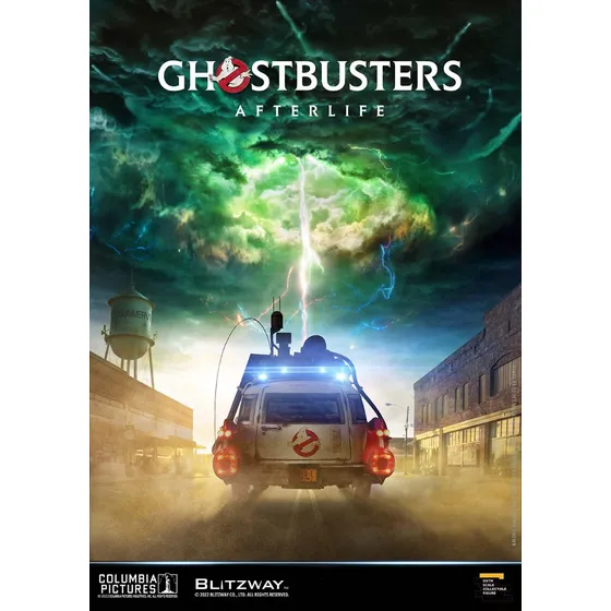 Ghostbusters Afterlife Ecto 1 Escala 1:6 Blitzway Color Blanco
