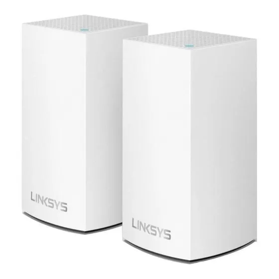 Repetidor Linksys Velop blanco pack x 2 unidades