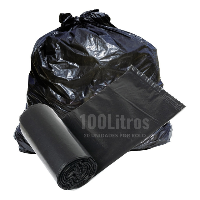 Saco De Lixo Resistente Preto Reforçado Grosso Uso Pesado Saco De Lixo Resistente Preto Reforçado Grosso Uso Pesado
