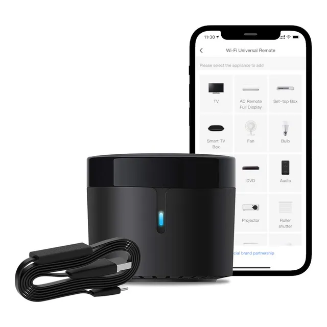 Control Remoto Universal Ir Con Sensor De Temperatura Y Hume