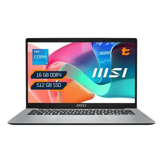 Notebook Msi Modern 14 F13mg I5-1334u 16gb 512gb Ssd 14 Fhd