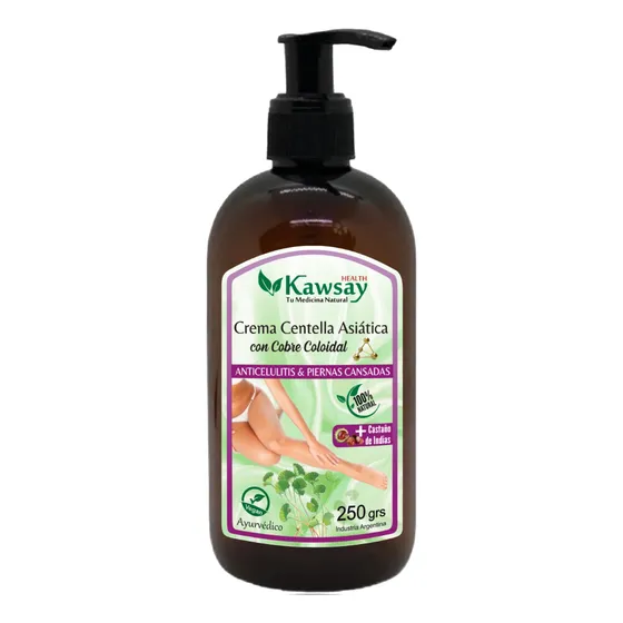 Crema Anti Celulitis Piernas Cansadas Natural Vegano