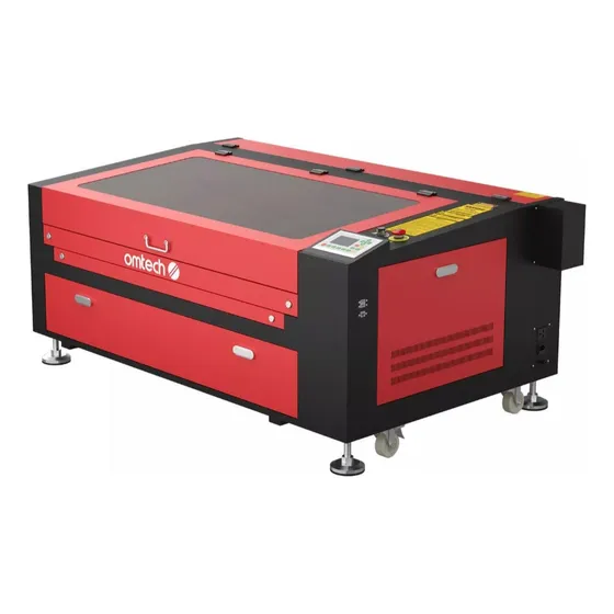 Máquina Láser C02 Omtech 100w Corta Y Graba 10 Mm De Espesor